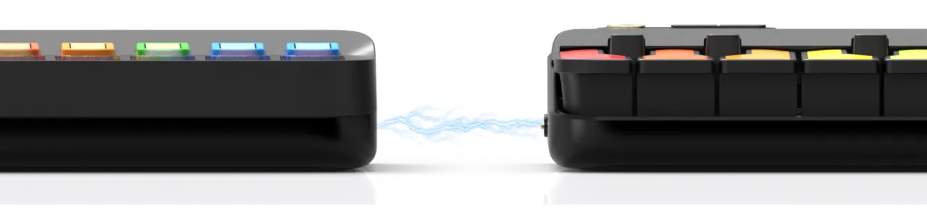 <strong>Magnetic expansion— </strong>\bsnaps on in seconds